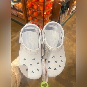 Disney Parks Mickey Icon Crocs-Light Blue